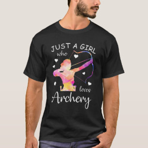 Gewoon een meisje dat van een aartskledij houdt. t-shirt