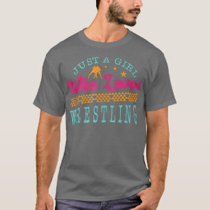 Gewoon een meisje dat van een professionele lak ho t-shirt