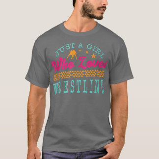 Gewoon een meisje dat van een professionele lak ho t-shirt