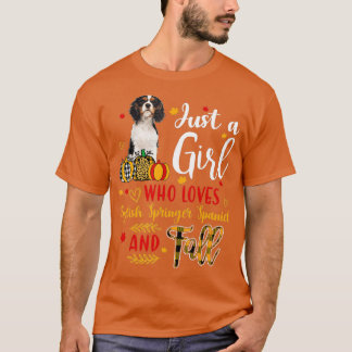 Gewoon een meisje dat van Engelse wijsvinger houdt T-shirt