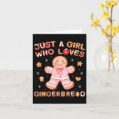 Gewoon een meisje dat van Gingerbrood houdt... gra Kaart (Gele Bloem)