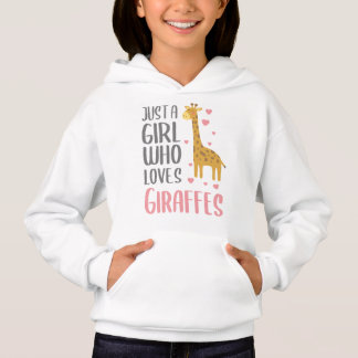 Gewoon een meisje dat van Giraffe houdt Gift Girl