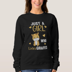Gewoon een meisje dat van Giraffe houdt - Kute Gir Trui