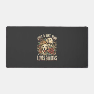 Gewoon een meisje dat van Goldens houdt Bureaumat