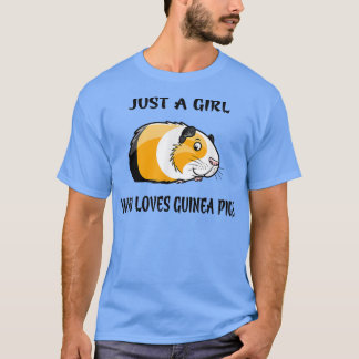 Gewoon een meisje dat van Guinee houdt, dat van ma T-shirt