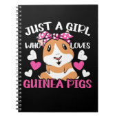 Gewoon een meisje dat van Guinee houdt Notitieboek (Voorkant)