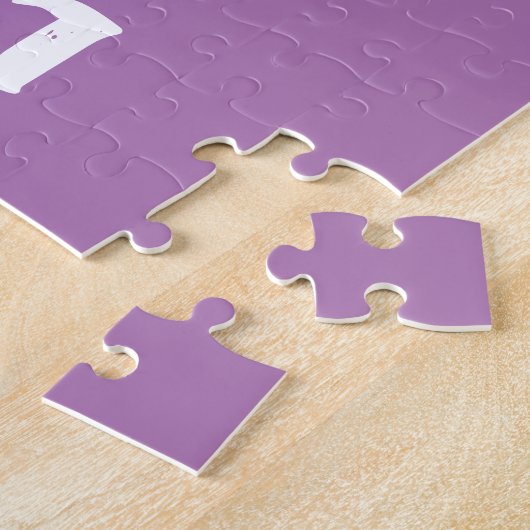 Gewoon een meisje dat van haar houdt legpuzzel (Zijkant)
