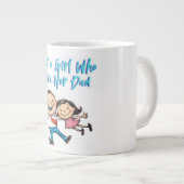 Gewoon een meisje dat van haar vader Mok houdt (Voorkant rechts)