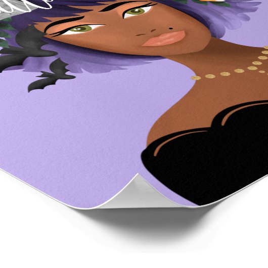 Gewoon een meisje dat van Halloween Costume Beauty Poster (Hoek)