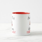 Gewoon een meisje dat van Hermit Crabs houdt Mok (Midden)