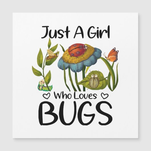 Gewoon een meisje dat van insecten houdt (Voorkant)