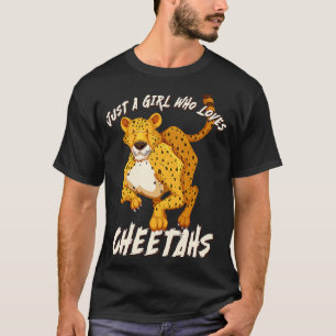 Gewoon Een Meisje Dat Van Jachtluipaarden Houdt Sn T-shirt