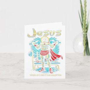 Gewoon een meisje dat van Jezus houdt en koor Chri Kaart