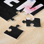 Gewoon een meisje dat van kippen houdt, een klote  legpuzzel (Zijkant)