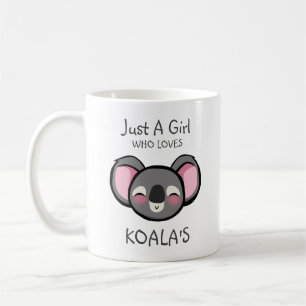 Gewoon een meisje dat van Koala houdt Koffiemok