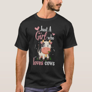 Gewoon een meisje dat van Koeien houdt Harvest Far T-shirt