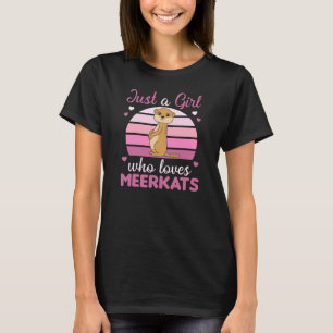 Gewoon een meisje dat van kratten houdt - Zoo Anim T-shirt