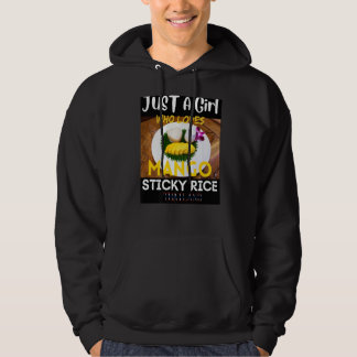 Gewoon een meisje dat van Mango Sticky Rice Thaila Hoodie