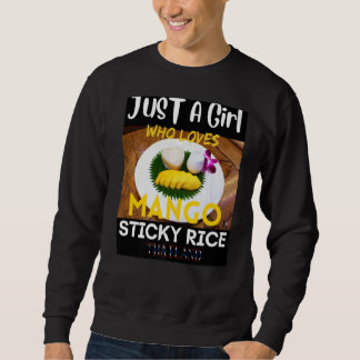 Gewoon een meisje dat van Mango Sticky Rice Thaila Trui