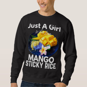 Gewoon een meisje dat van Mango Sticky Rice Thaila Trui