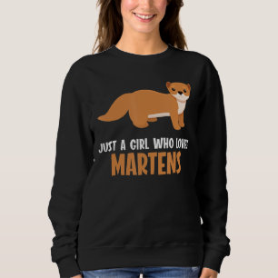 Gewoon een meisje dat van Martens Marten houdt Trui