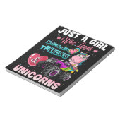 Gewoon een meisje dat van Monster Trucks houdt en  Notitieblok (Gedraaid)