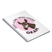 Gewoon een meisje dat van Okapi houdt, Okapi Obses Notitieboek (Rechterzijde)