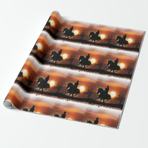 gewoon een meisje dat van paarden houdt cadeaupapier