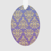 gewoon een meisje dat van paarden houdt ornament (achterkant)