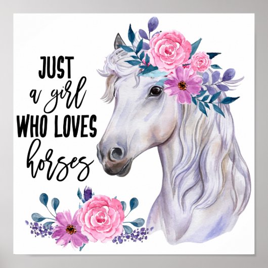 Gewoon een meisje dat van paarden houdt, Poster pa (Voorkant)