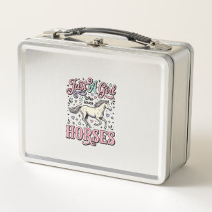 Gewoon Een Meisje Dat Van Paarden Houdt Vintage Ve