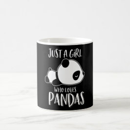 Gewoon een meisje dat van Pandas houdt die Panda s Koffiemok