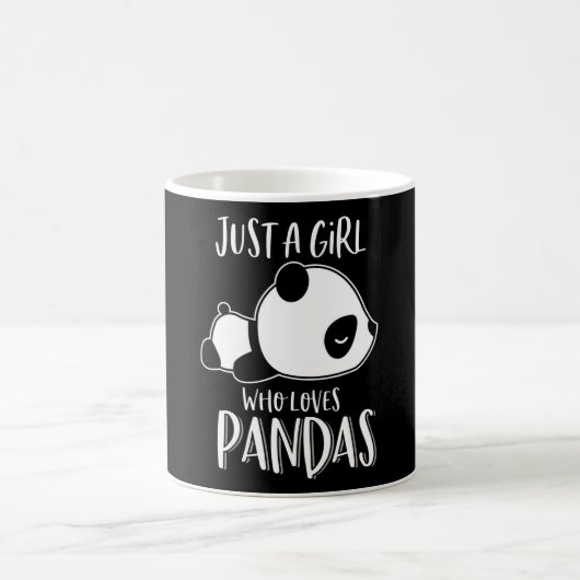 Gewoon een meisje dat van Pandas houdt die Panda s Koffiemok (Center)