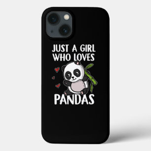 Gewoon Een Meisje Dat Van Panda's Houdt Grappig Pa iPhone 13 Hoesje