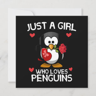 Gewoon een meisje dat van pinguïns houdt