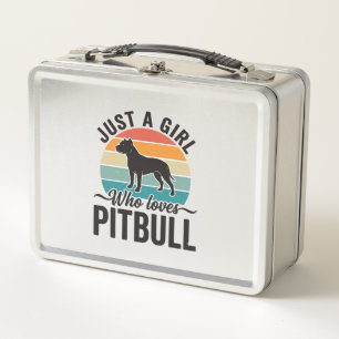 Gewoon een meisje dat van Pitbull houdt Vintage ho