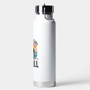 Gewoon een meisje dat van Pitbull houdt Vintage ho Waterfles