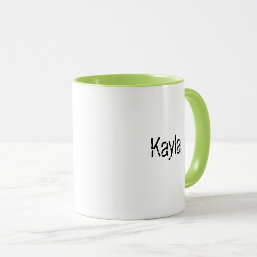 Gewoon een meisje dat van Planten houdt Mok (Voorkant rechts)