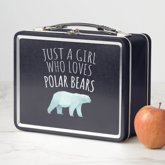 Gewoon een meisje dat van Polar Beer houdt (In situ)