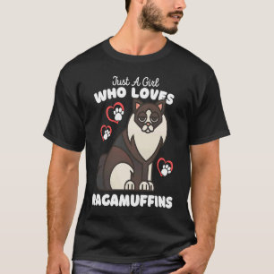 Gewoon een meisje dat van Ragamuffins houdt, die K T-shirt