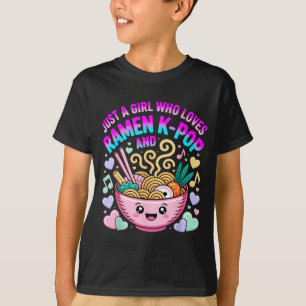 Gewoon Een Meisje Dat Van Ramen En K-p Girl Kp K P T-shirt