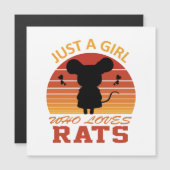 Gewoon een meisje dat van ratten houdt (Voorkant / Achterkant)