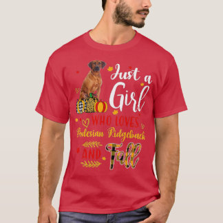 Gewoon een meisje dat van Rhodezische Belastingen  T-shirt