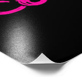 Gewoon een meisje dat van schaatsen houdt foto afdruk (Hoek)