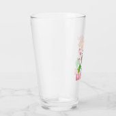 Gewoon een meisje dat van schattige lama houdt glas (Rechts)