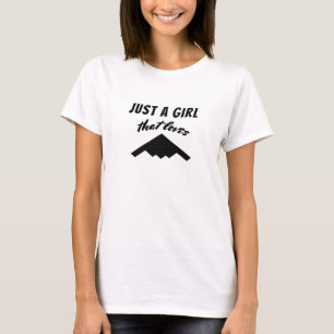 Gewoon een meisje dat van T-Shirt houdt