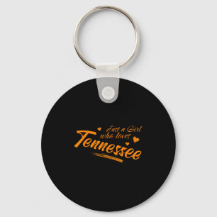 Gewoon een meisje dat van Tennessee houdt, Dames C Sleutelhanger