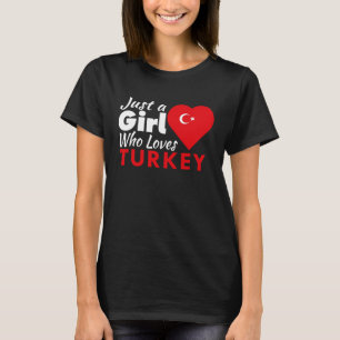 Gewoon een meisje dat van Turkije houdt, Souvenirs T-shirt