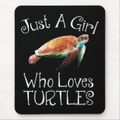 Gewoon een meisje dat van Turks houdt Muismat (Voorkant)