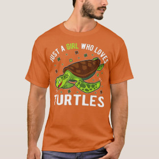 Gewoon een meisje dat van Turks houdt T-shirt